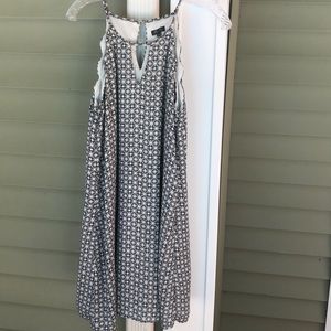 Francesca’s patterned dress